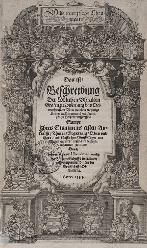 1. 01. Hermann Hamelmann, Oldenburgisch Chronicon.