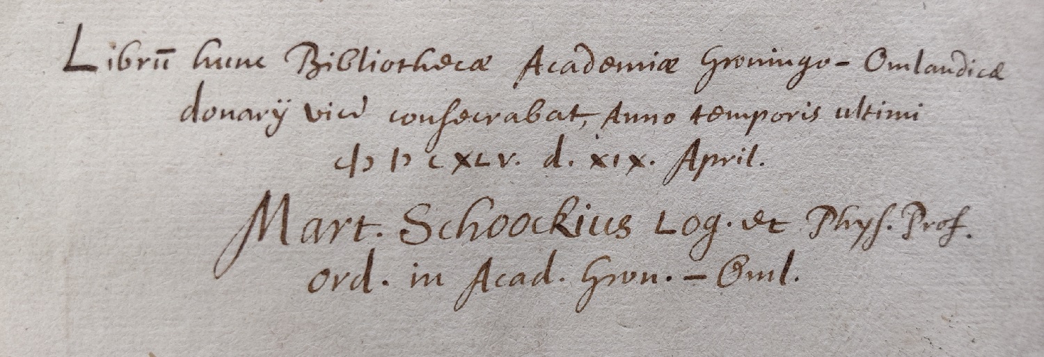 Image 10: Inscription in the Historia