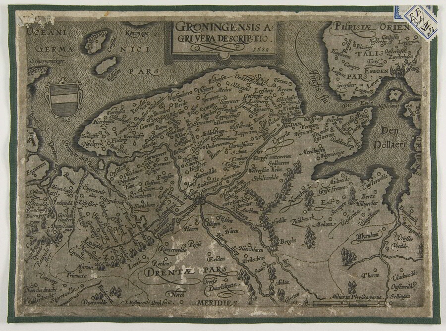 Groningensis agri vera descriptio, or True description of the land of Groningen, 1589