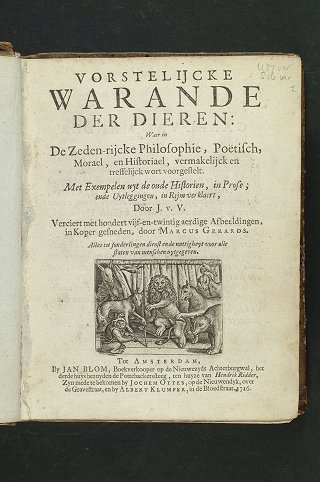 Ttitelpagina van de editie 1716