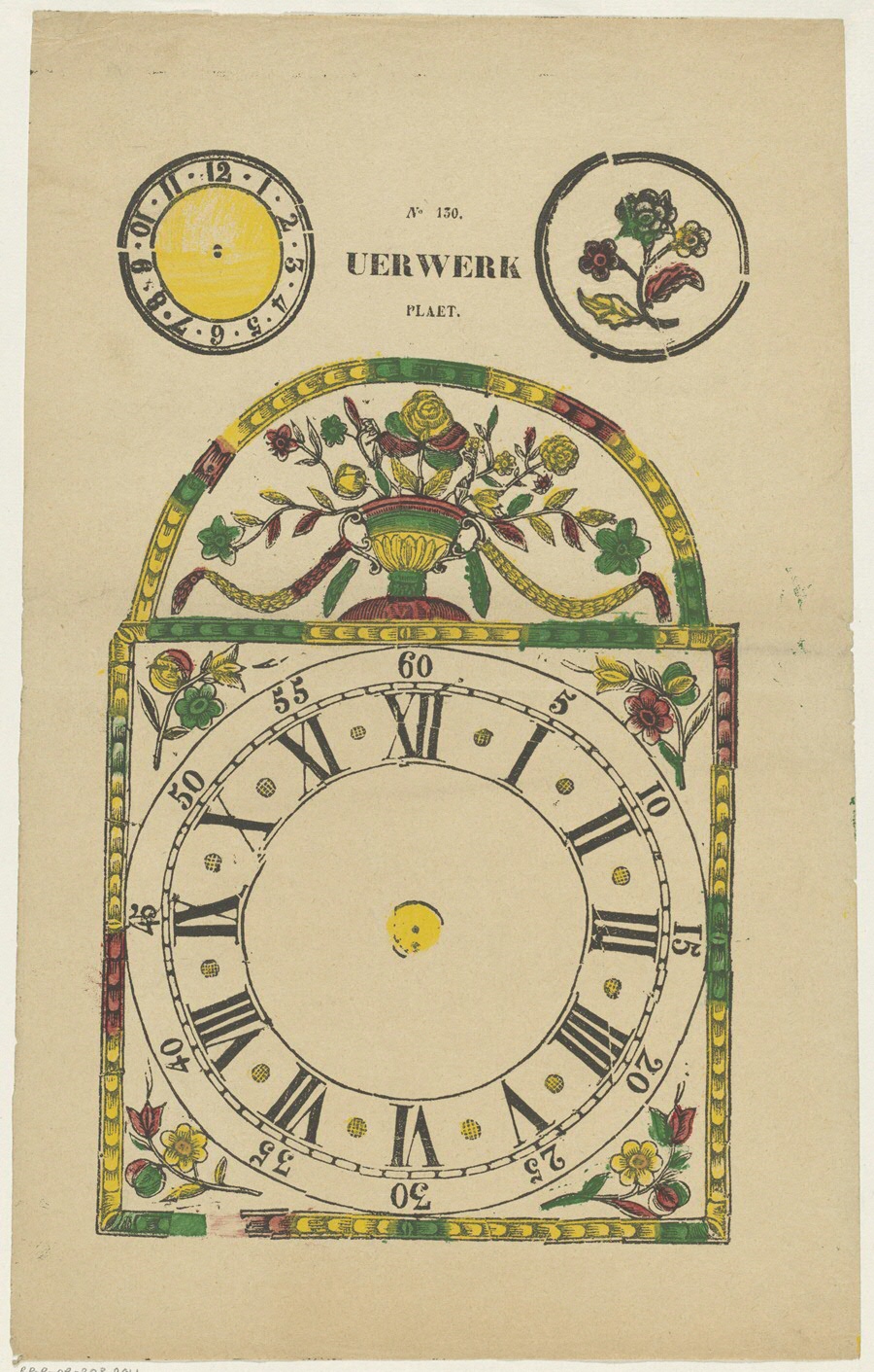 3d. Prent van vóór 1830: ‘Uerwerkplaet’ (uklu 05-20-049)