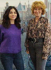 Giulia en Margreet