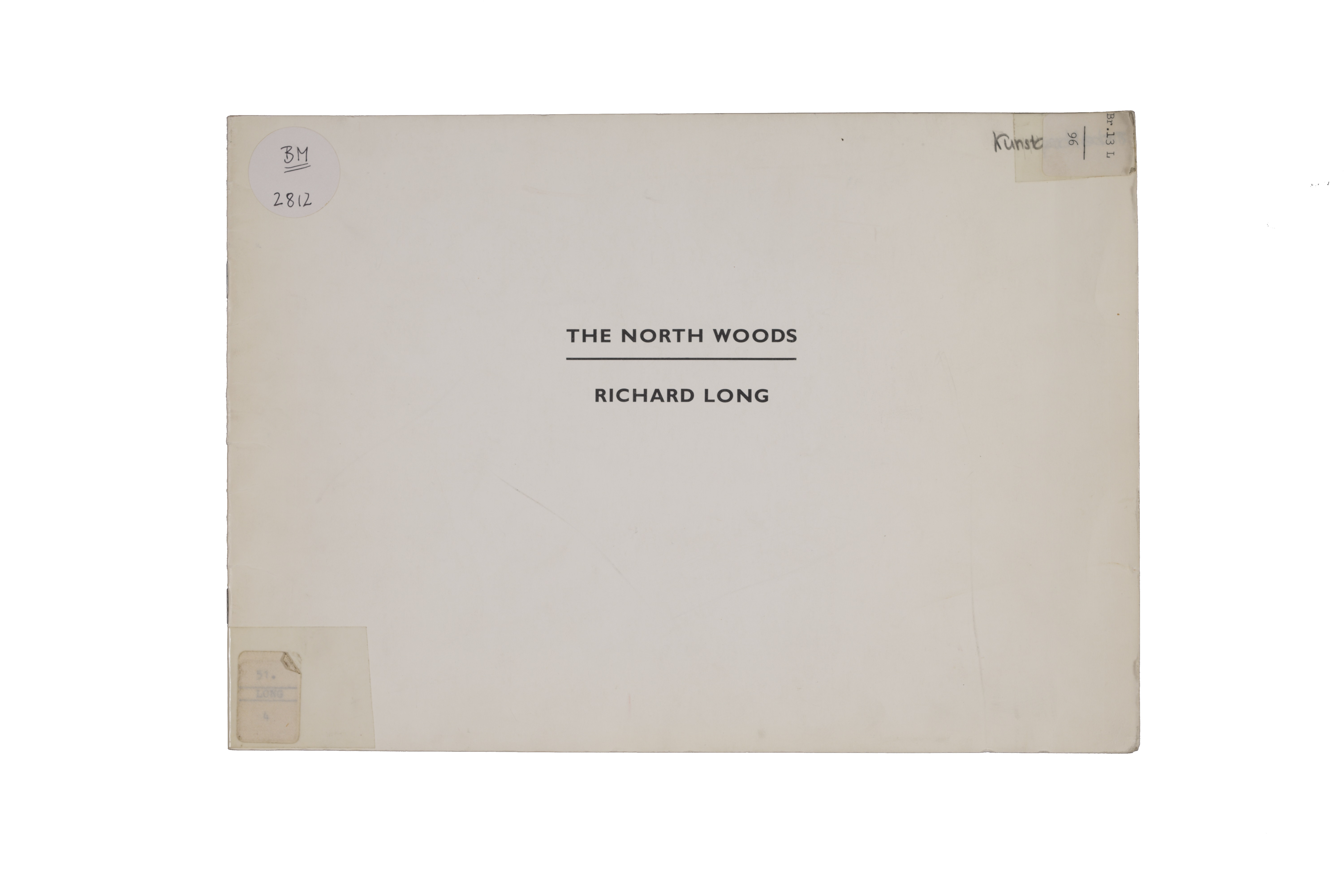 Richard Long: The north woods, 1977 (cover)