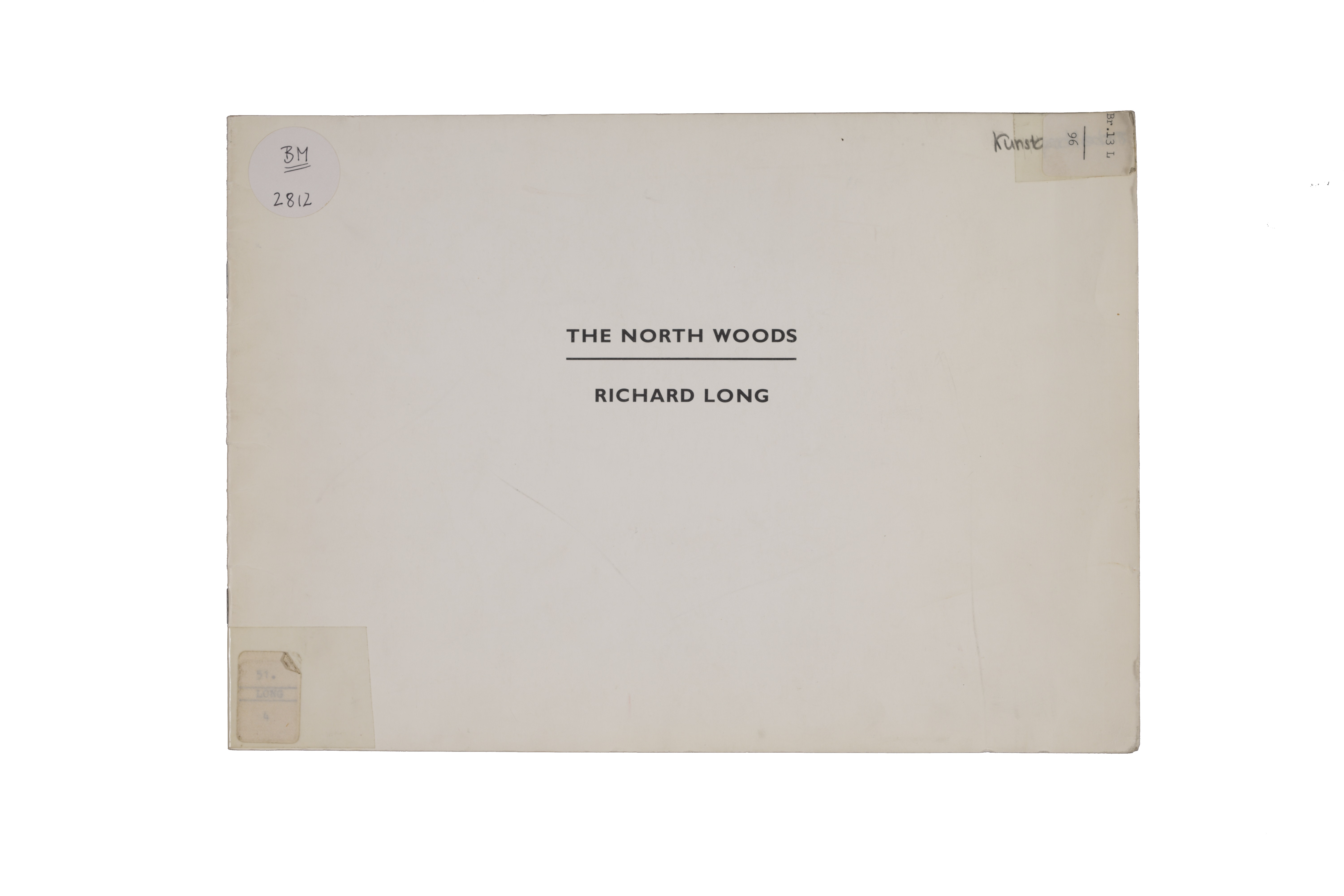 Richard Long: North Woods, 1977 (omslag)