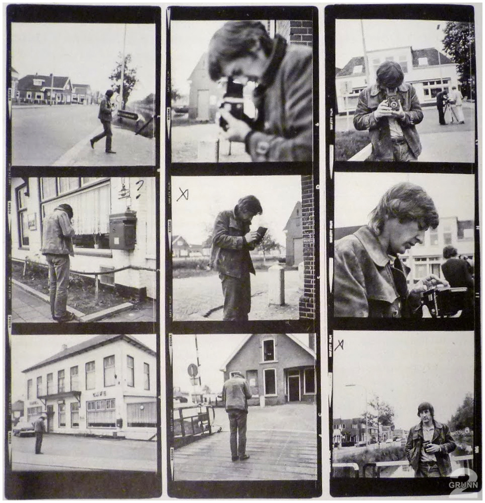 Ed Ruscha aan het werk in Stadskanaal