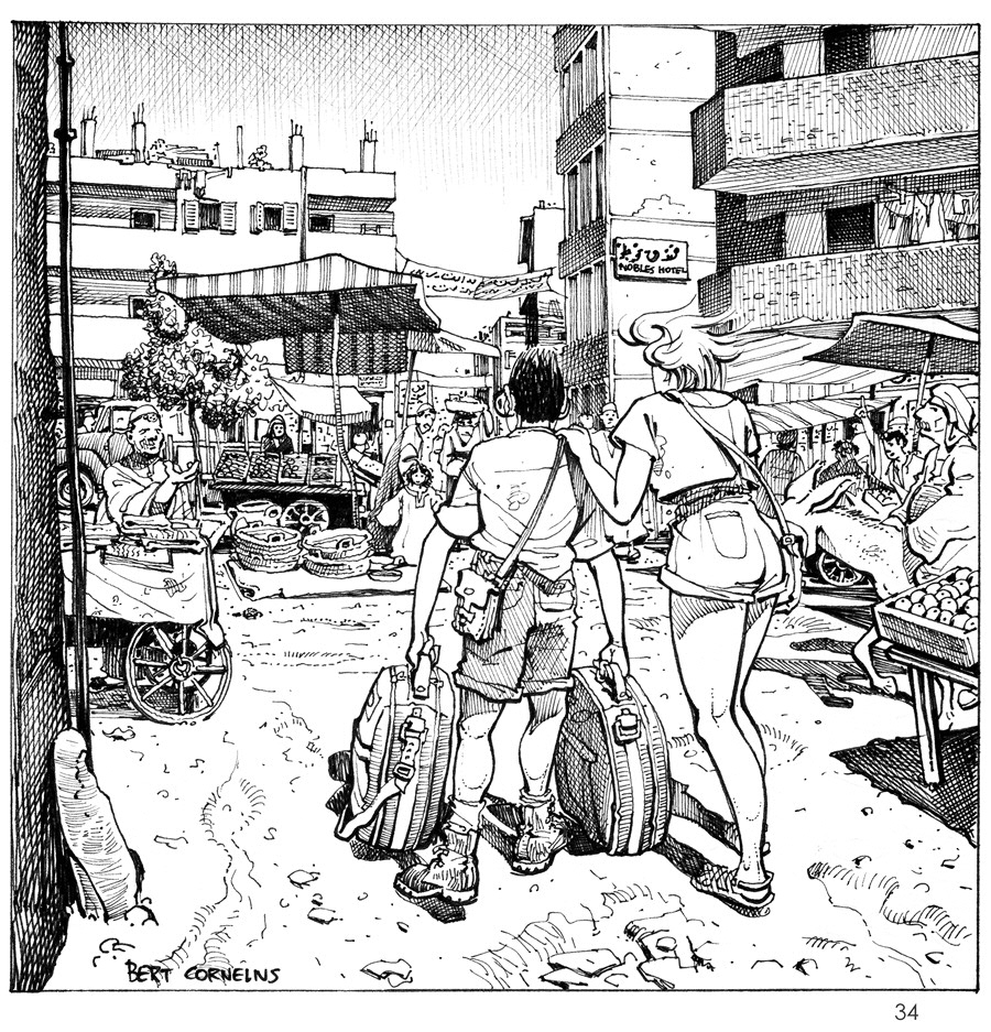 34. Waldo en Magdaleen in Luxor, Egypte