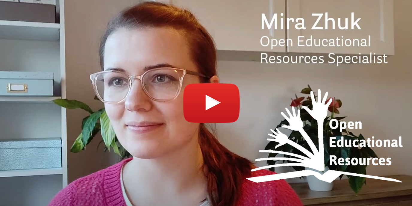 Mira Zhuk on Open Educational Resources - linkobject