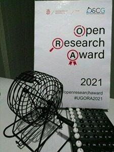 De winners van de Open Research Award werden door loting bepaald.