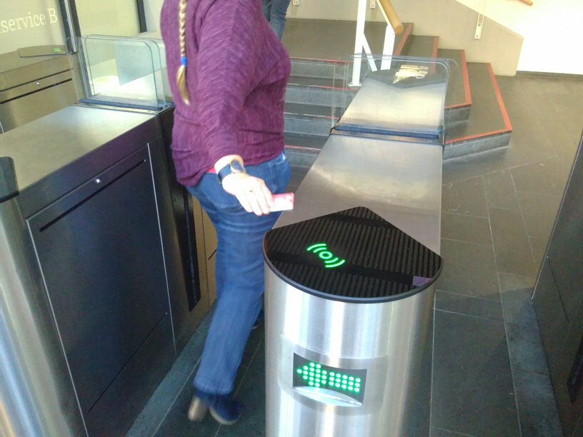 2. Groen licht: u kunt doorlopen.