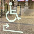 Wheelchair-friendly entrance