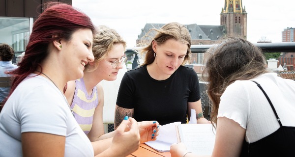 Pauzeren in de UB Binnenstad