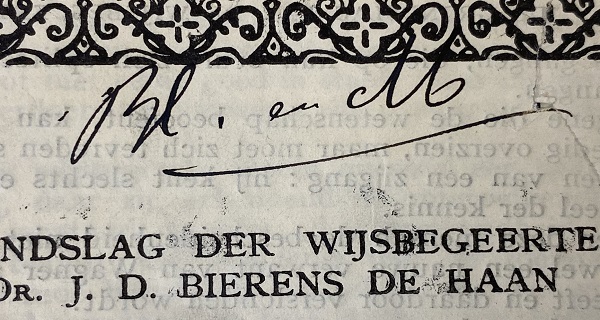 Bierens de Haan, J.D.