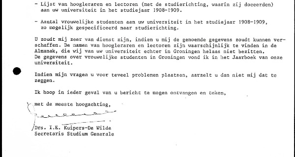 Wilde I.E., de 