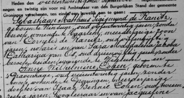 Ranitz-Cohen, A.W.