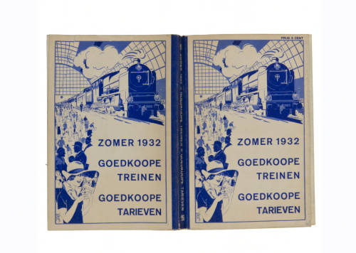 Zomer 1932 : goedkoope treinen, goedkoope tarieven. IKUN I POLL (32ZOME)