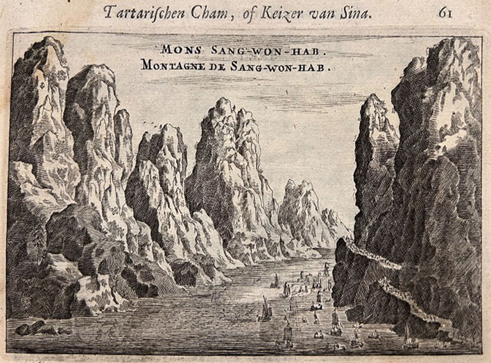 gravure uit Tartarische Cham
