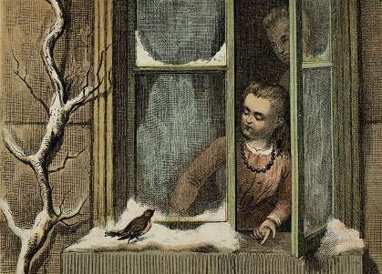 litho uit Het roodborstje