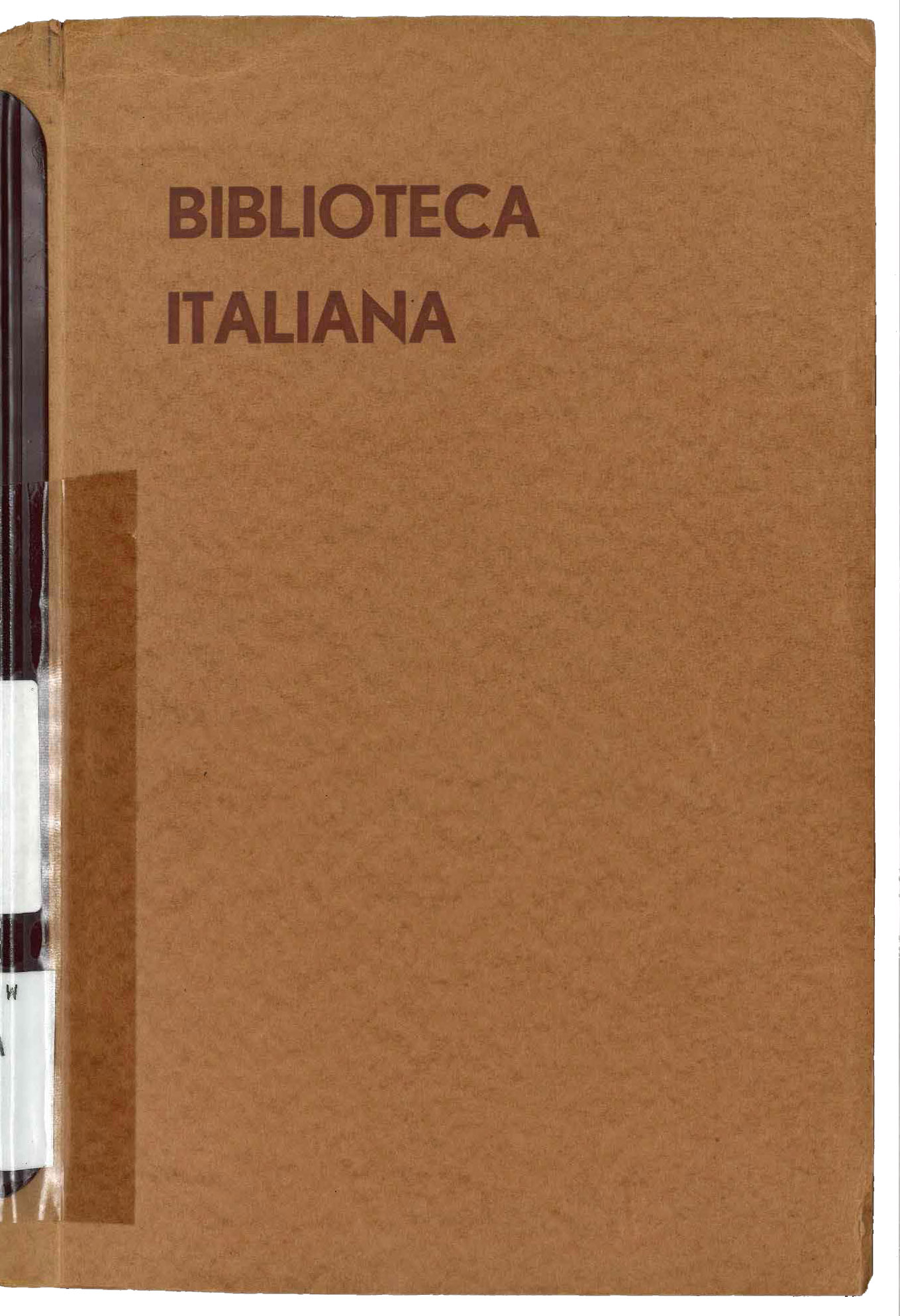 Bibliotheca Italiana