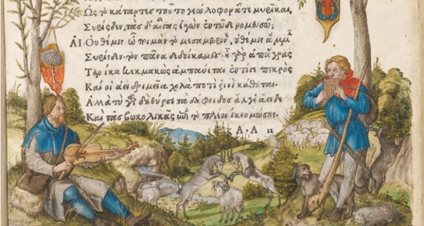 Lezen in de luwte van een beuk: Conversaties met Theocritus