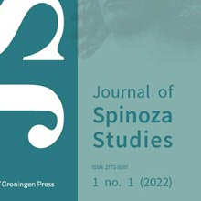 New journal in UGP: Journal of Spinoza Studies