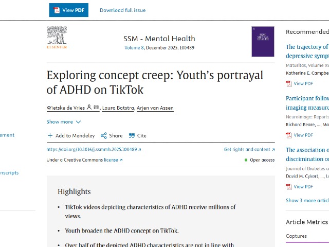 Open access publication in the spotlight: November 2025