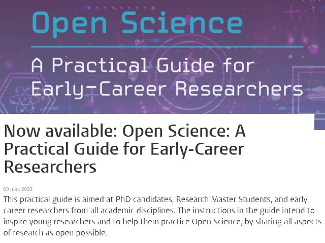 Open Science: A Practical Guide for Early-Career Researchers