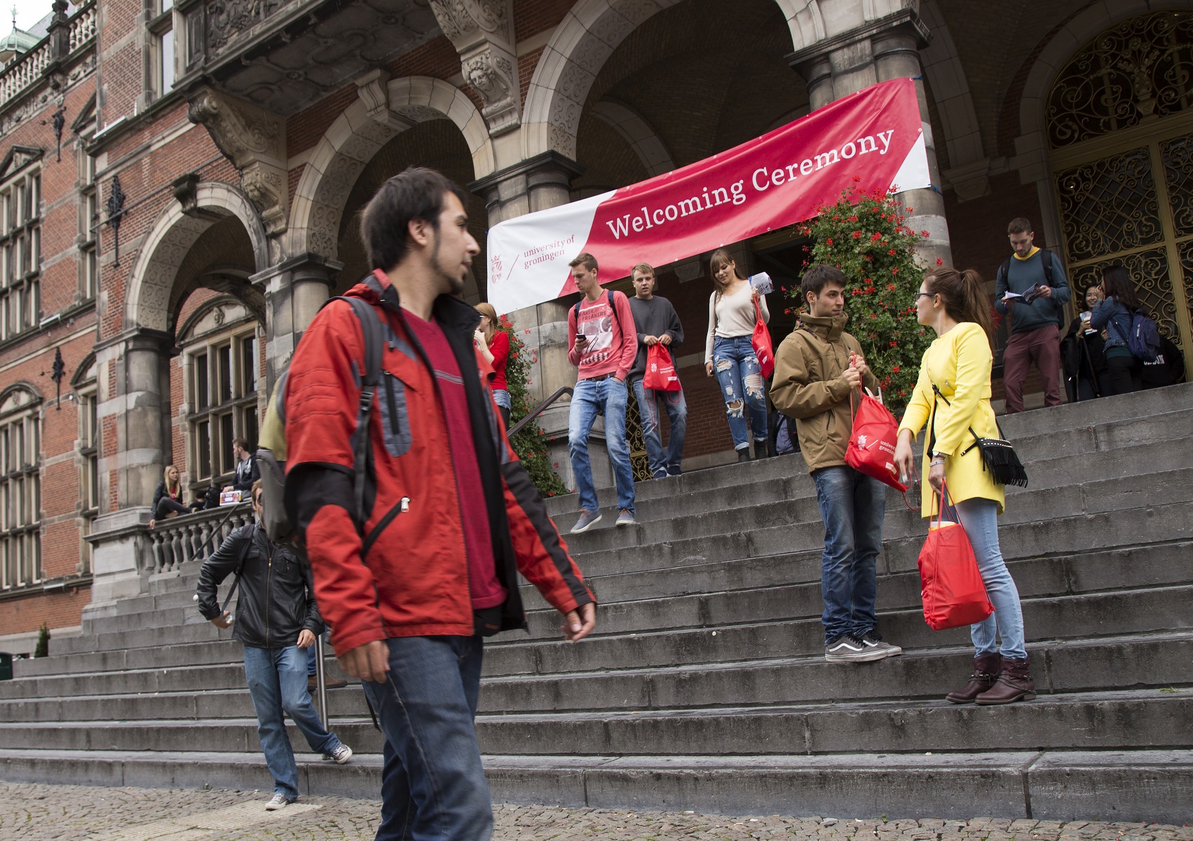 Welcoming Ceremony internationale studenten