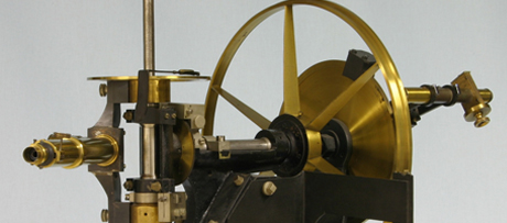 Parallactisch instrument van J.C. Kapteyn, waarmee hij d.m.v. fotografische platen van de sterrenhemel de posities van sterren in kaart bracht, eind 19e eeuw