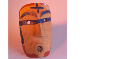 Gezichtsmasker, Tsonokwa, Irian JayaFace mask, Tsonokwa, Irian Jaya