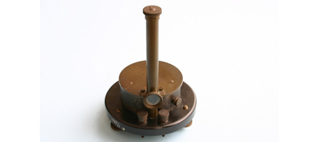 Galavanometer voor het meten van elektrische stroom, ontworpen door Frits Zernike, ca. 1920-1930