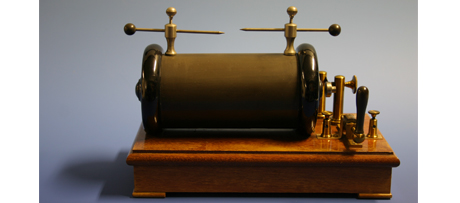 Inductieklos volgens Ruhmkorff, ca. 1900