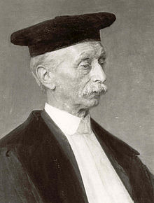 J. C. Kapteyn, a painting by Jan Veth