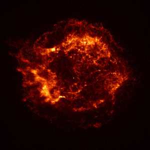 Supernova (afbeelding afkomstig van SRON)