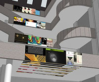 Artist impression of the kunstwerk SHA_RE