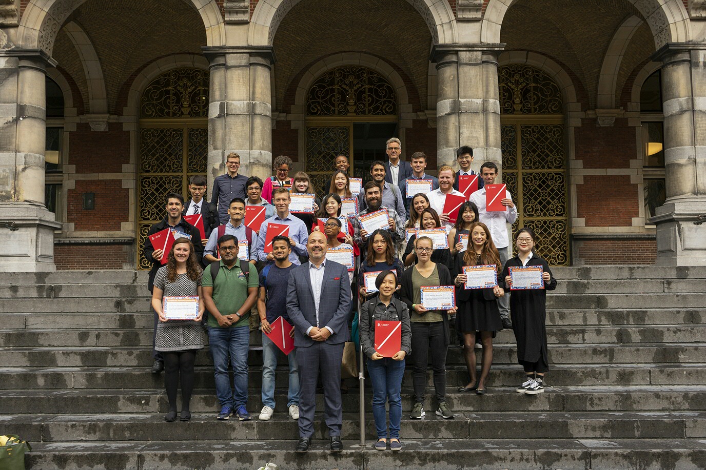 De studenten die de Holland Scholarships ontvingen dit jaar