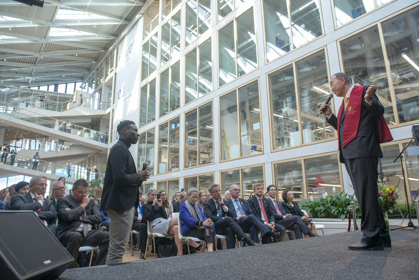 8e secretaris-generaal van de VN Ban Ki-moon opent vestiging Global Center on Adaptation in Groningen8th Secretary-General of the UN Ban Ki-moon opens Global Center on Adaptation Office in Groningen