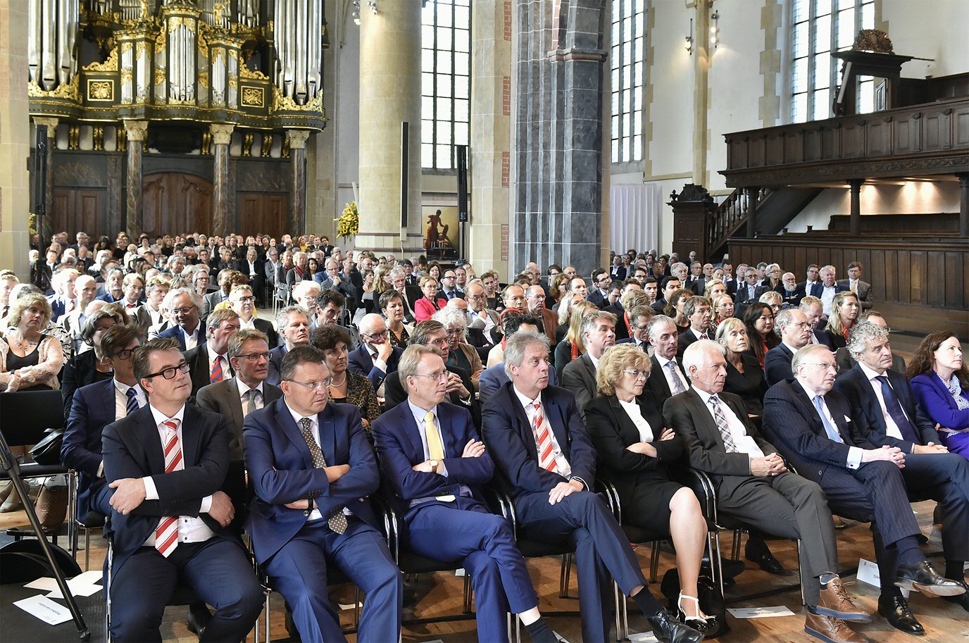 Het symposium vond plaats in de MartinikerkThe symposium took place at the Martinikerk