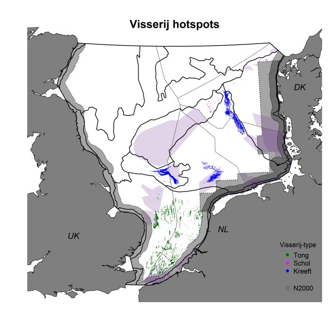 Visserij hotspots