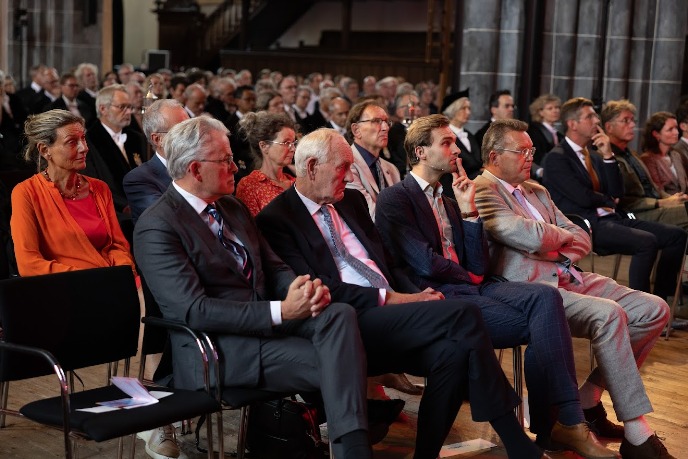 Koen Schuiling, Johan Remkes, Maarten van Ooijen en Jouke de Vries (foto door Pjotr Wiese)
