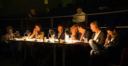 the jury of Falling Walls Lab Groningen