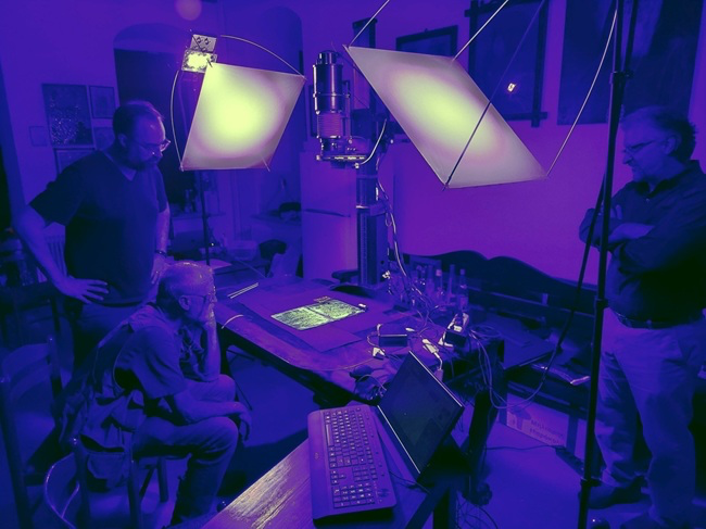 Multispectral Imaging of Codex H.