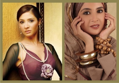 The Egyptian actress Hanan Turk who chose to wear the headscarf