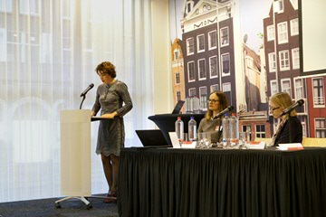 Femke de Vries, Olha Cherednychenko, and Niamh Moloney