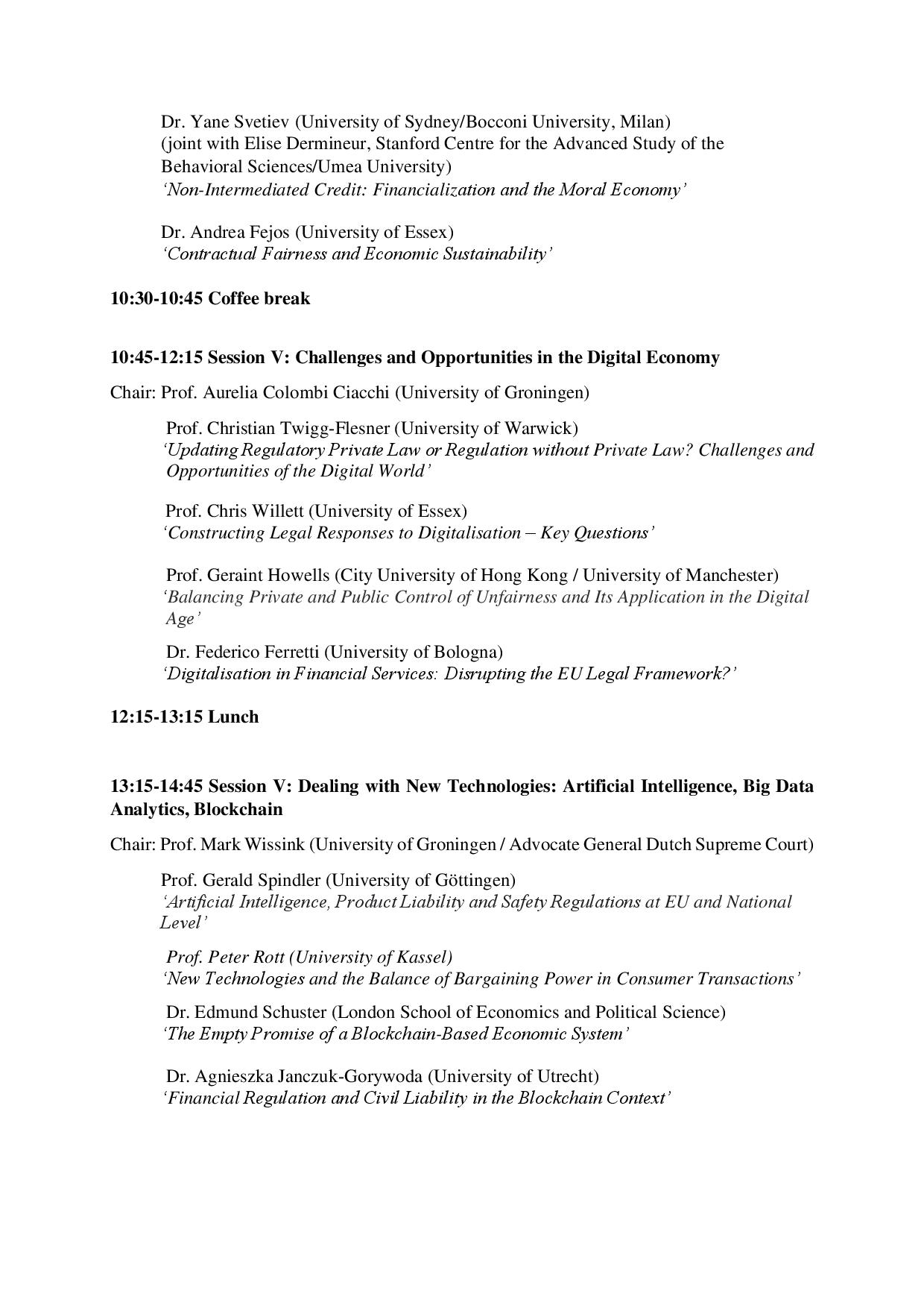 Conference programme page 3