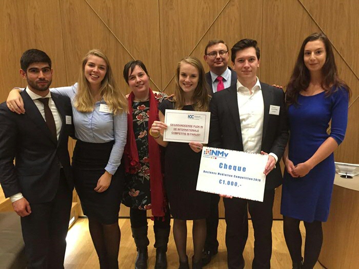 Left to right: David Altunian, Alexandra Seele, Jeannette Smit, Michelle Houwing, Patrick Koerts, Mark van der Meijs, Annieck van Eck