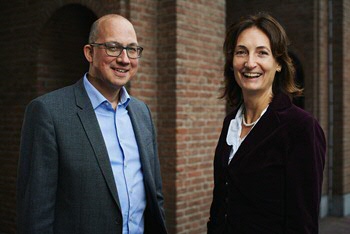 Prof. Marc Hertogh en prof. Aurelia Colombi Ciacchi