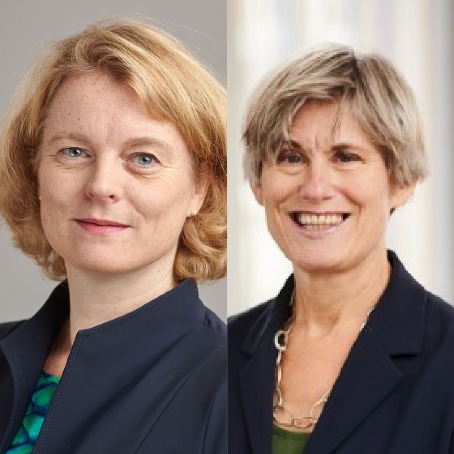 Aline Klingenberg en Nicolle Zeegers