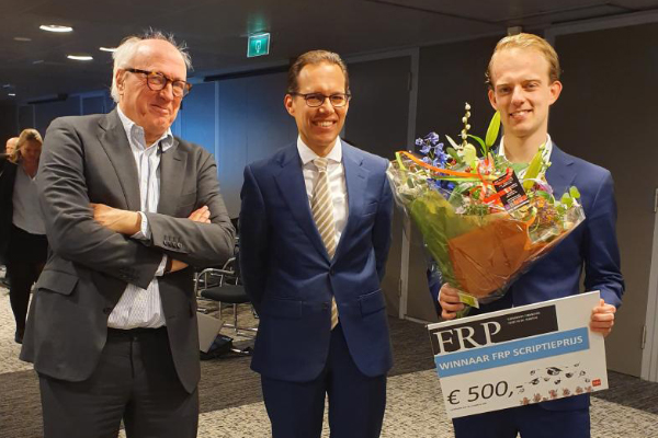 FRP Master Thesis Prize Jan-Willem Goudkamp