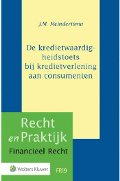 Book: De Kredietwaardigheidstoets bij kredietverlening aan consumenten