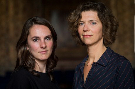 Marie Elske Gispen (l) en Brigit Toebes, © Kees van de Veen